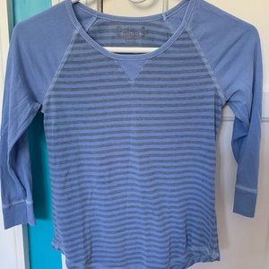 Blue Striped Mudd Longsleeve (Youth M)